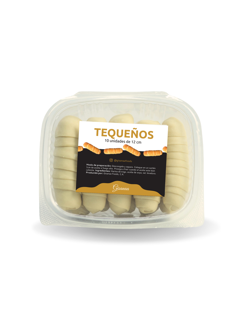 TEQUEÑOS 12 CM (10 UND)