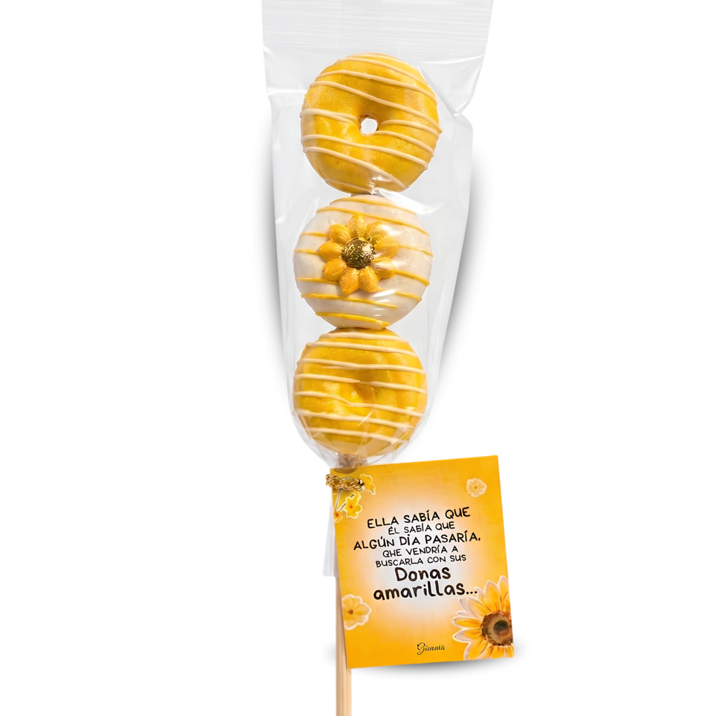 RAMO DE DONAS AMARILLAS (PINCHO)