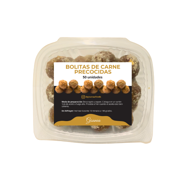 BOLITAS DE CARNE (50 UNID)