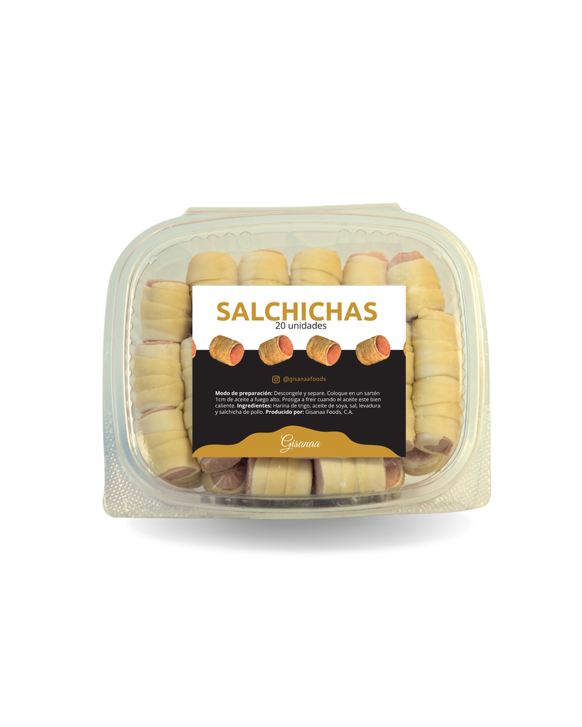 DEDOS DE SALCHICHA (20 UND)
