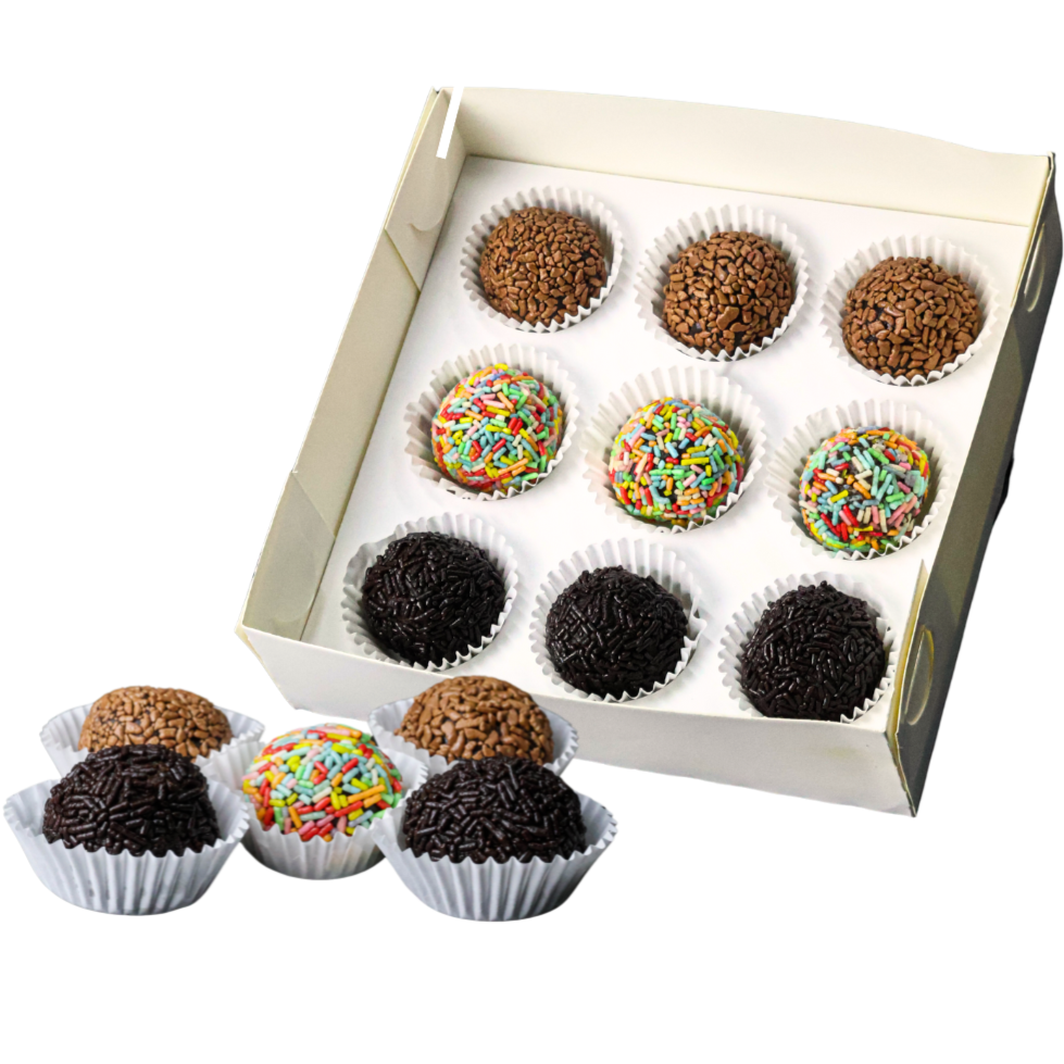BOX DE 9 TRUFAS