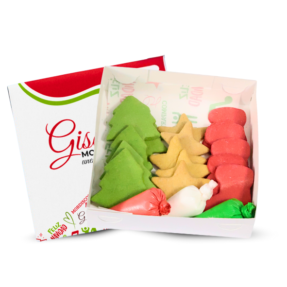 KIT DE DECORACIÓN GALLETAS NAVIDEÑAS