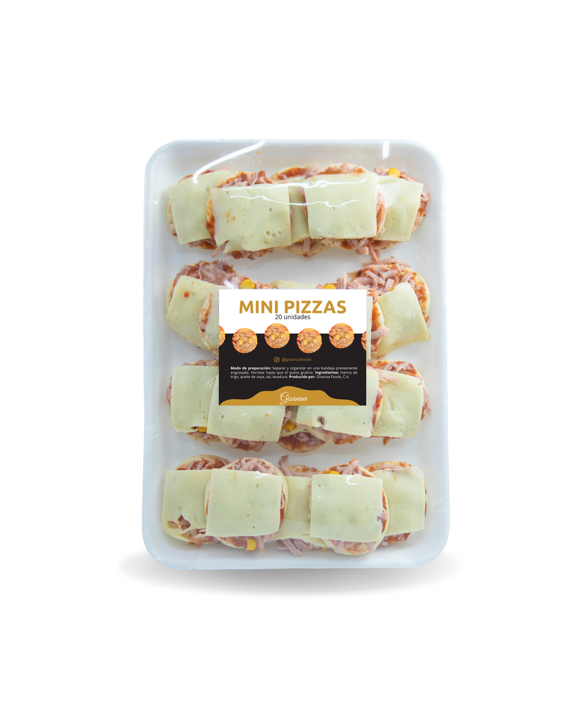 MINI PIZZAS CONGELADAS