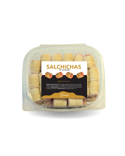 DEDOS DE SALCHICHA (20 UND)