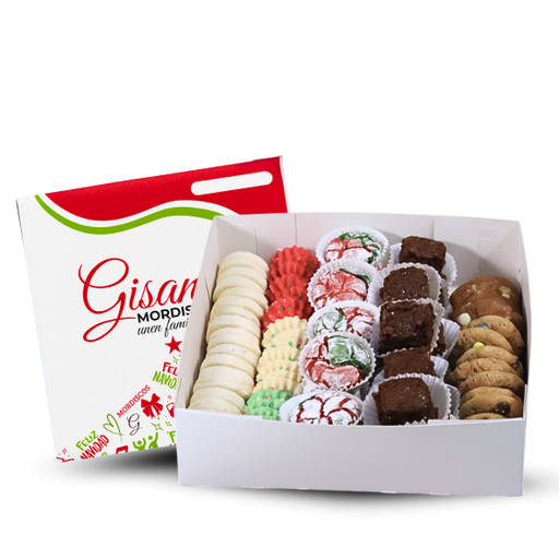 BOX DE DULCES SURTIDO GRANDE NAVIDAD